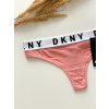 DKNY tanga Cozy Boyfriend - rouge - růžová DK4529