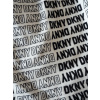 DKNY flanelové pyžamo - logo print