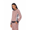 DKNY pyžamo mikina + tepláky - růžová