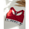 DKNY Cozy Boyfriend racerback podprsenka - cherry DK4519