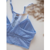 DKNY Modern Lace podprsenka - sky blue