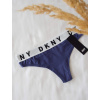 DKNY Cozy Boyfriend tanga - Dusk modrá DK4529