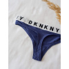 DKNY Cozy Boyfriend tanga - Dusk modrá DK4529