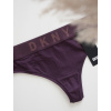 DKNY tanga Cozy Boyfriend - plum DK4529