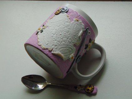 Hrníček s lžičkou