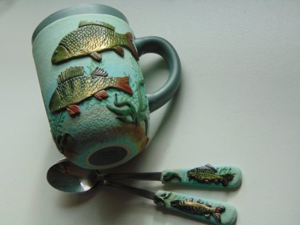 Hrníček s lžičkou