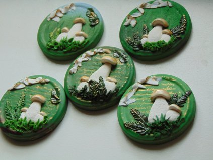 Šroubovací víčko na sušené hříbky