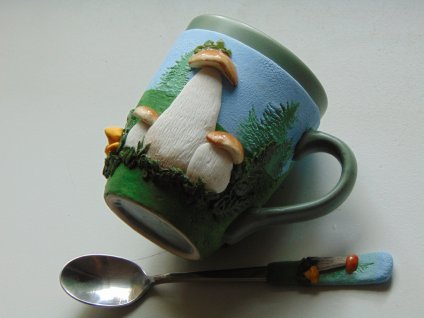 Hrníček s lžičkou