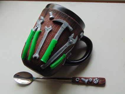 Hrníček s lžičkou