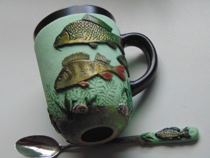 Hrníček s lžičkou