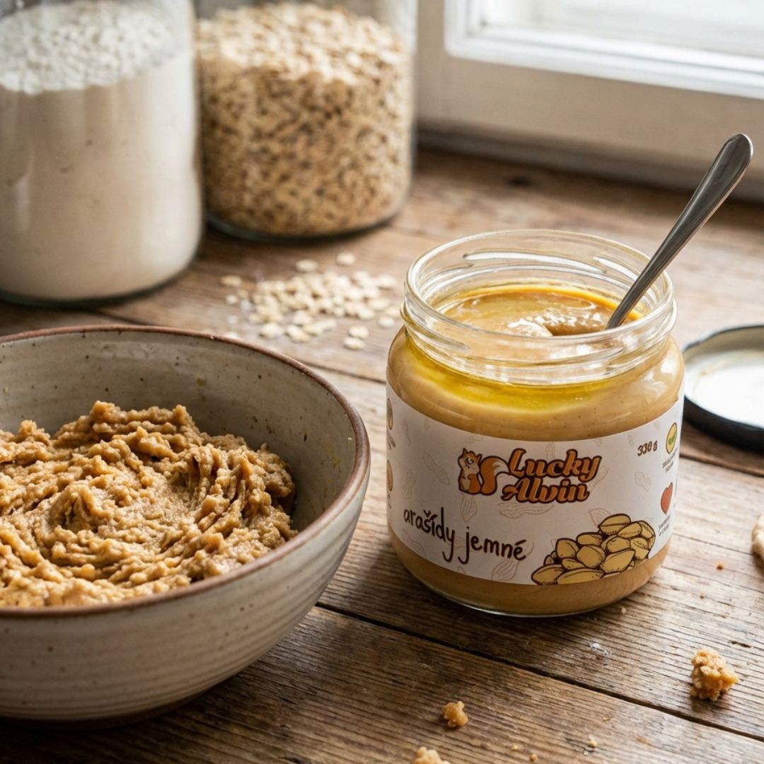Jak vařit a péct s přírodním ořechovým máslem