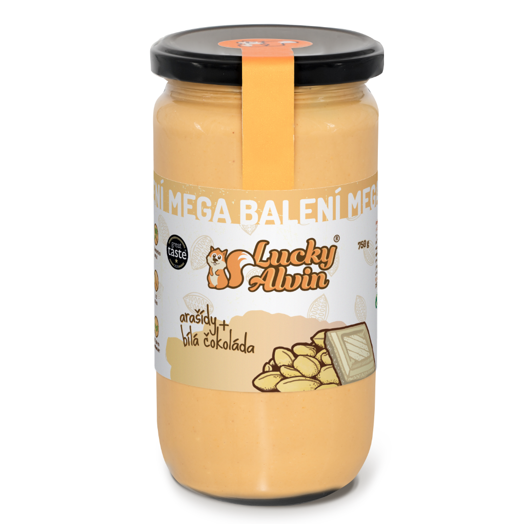 Arašídy + bílá čokoláda — náhled 3