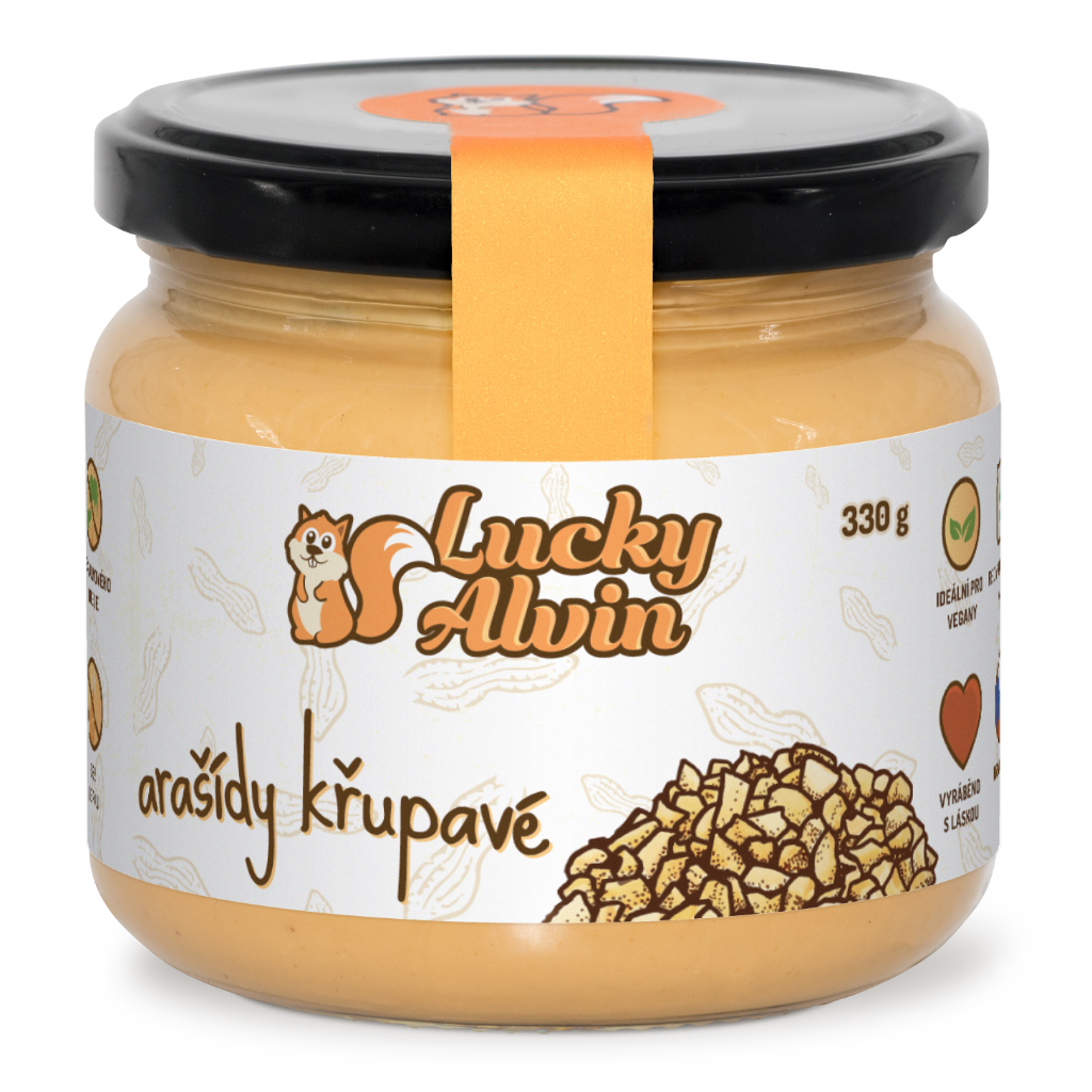 Lucky Alvin Mini edice 40 g - Arašídy křupavé