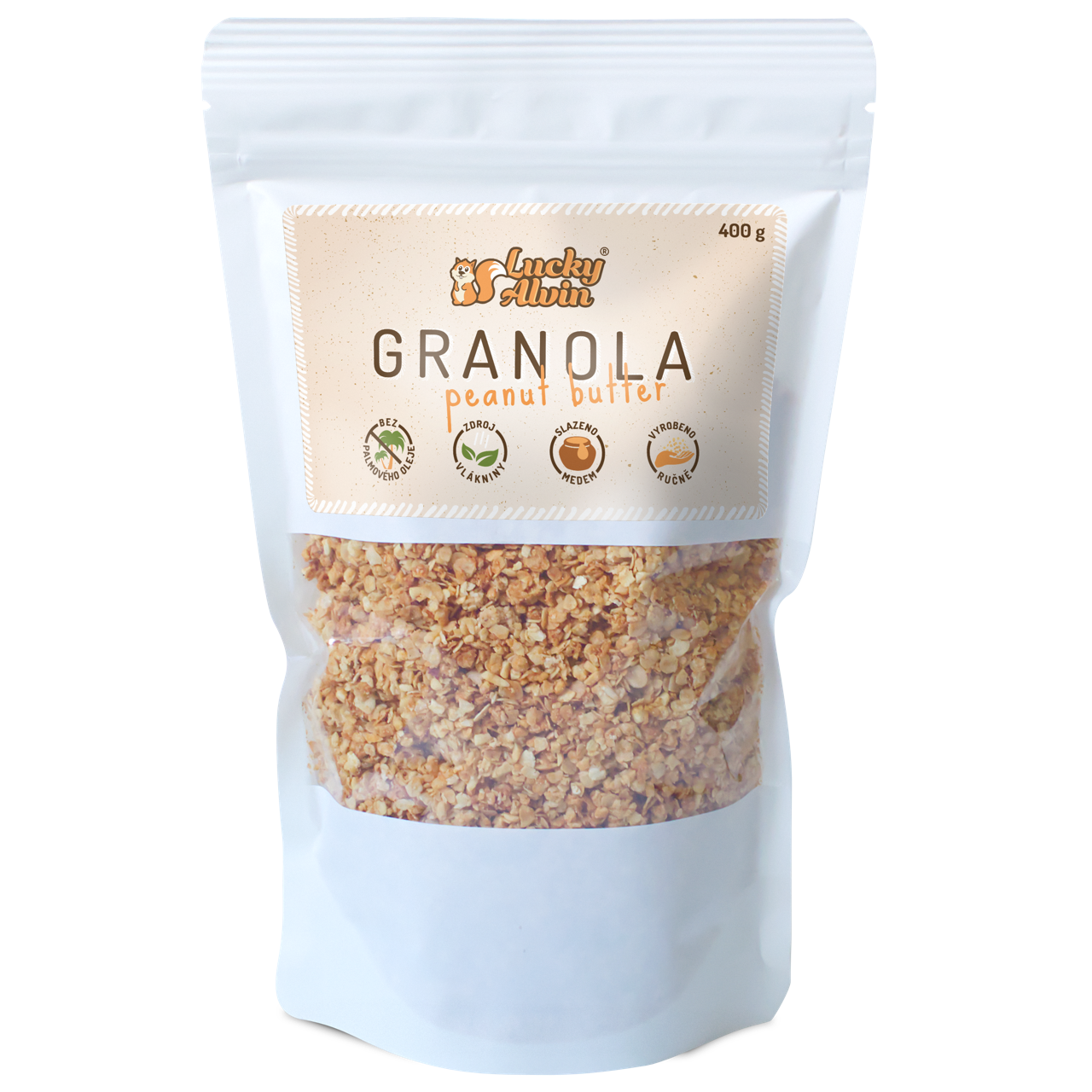 Lucky Alvin Granola Peanut butter 400 g