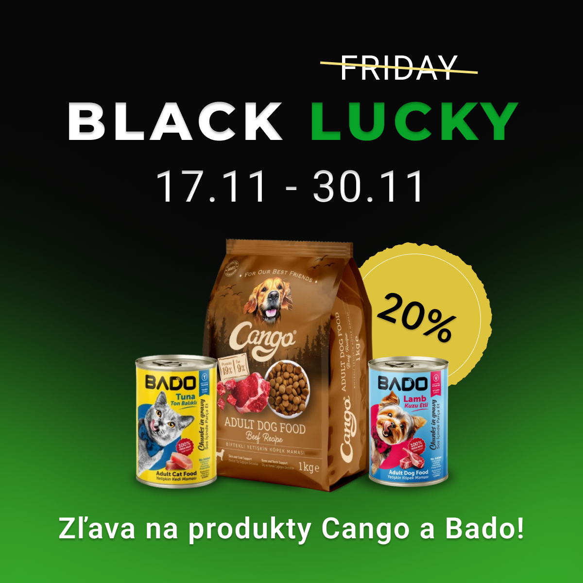 Cango Bado 20% mobil