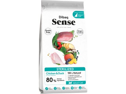 Dibaq Sense granule pre sterilizované mačky 6kg