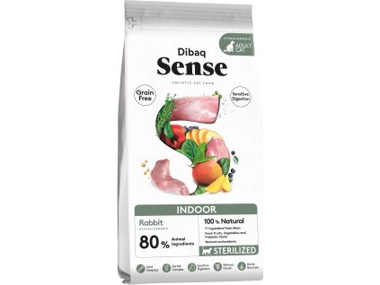 Dibaq Sense granule pre mačky žijúce v interiéry 6kg