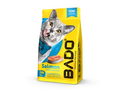 Bado Food Dry Cat Adult Salmon 500 g