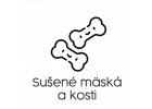 Sušené mäská a kosti