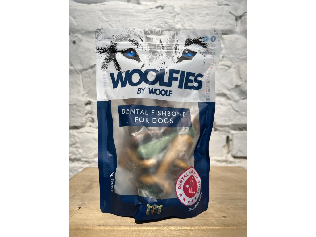 Woolfies Dental fishbone 200g
