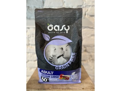 Oasy adult medium/large duck GF 2,5kg