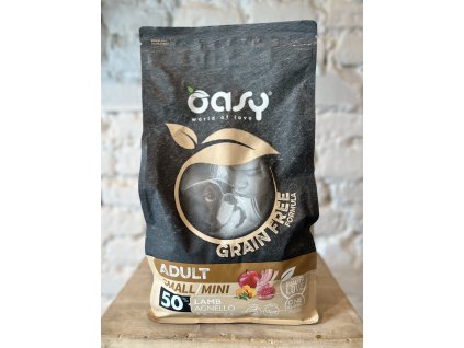 Oasy adult small/mini lamb GF 2,5kg