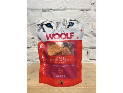 Woolf Duck and Chicken Hearts 100g