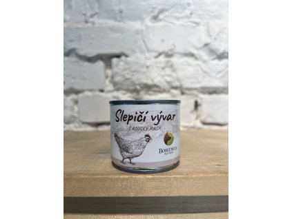 Bohemia Slepačí vývar s kúskami mäsa 140ml