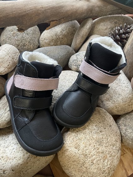 BABY BARE SHOES Febo Winter Sparkle Black