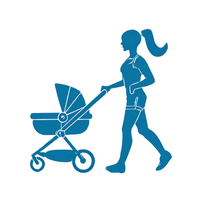 Mámy v pohybu – kočárek