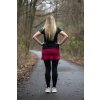 long skorts bordo ze zadu