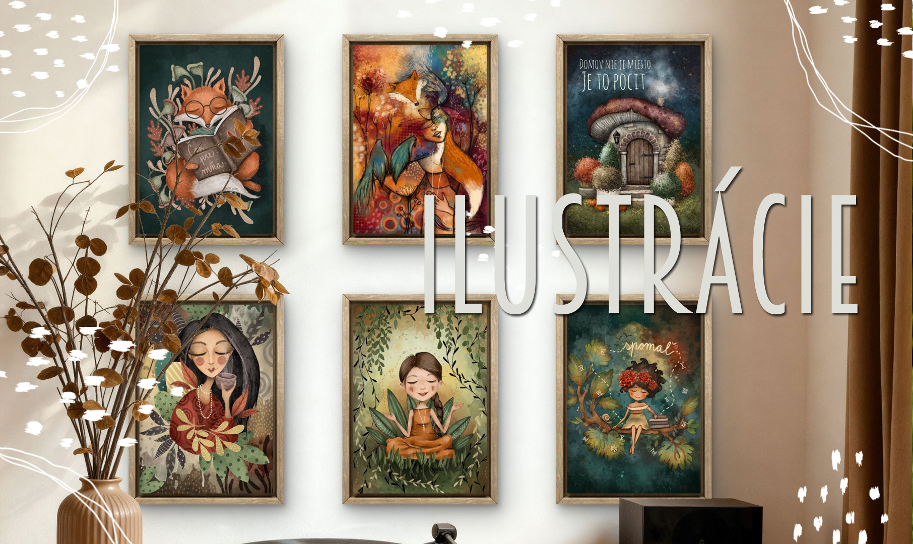 ilustrácie a printy