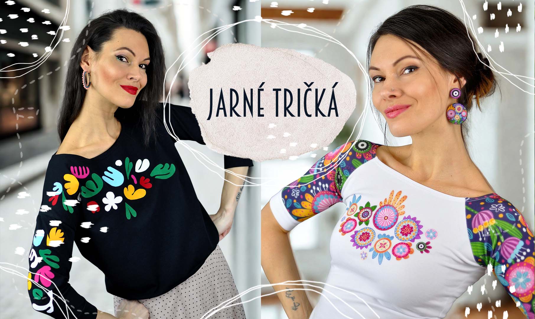 Dámske tričko na jar