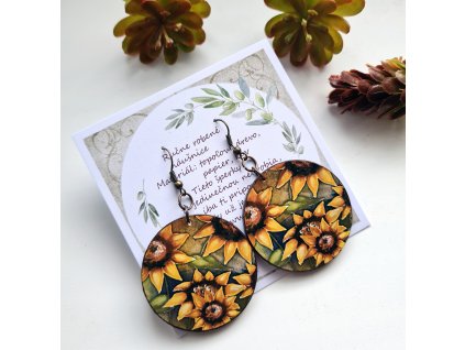 Naušnice Slnečnice