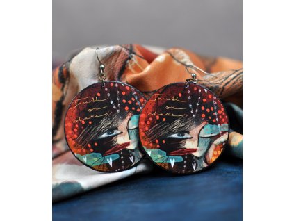 Náušnice Truth Red