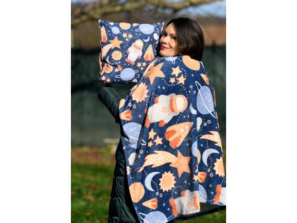 Sada DEKA + Vankúšik Vesmír