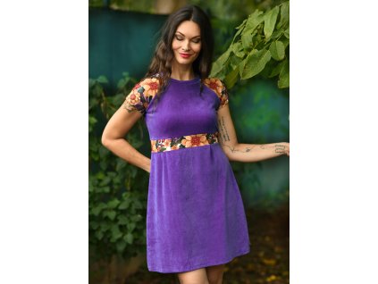 Šaty Soft Purple (1)