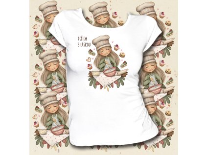 tričko pečiem s laskou