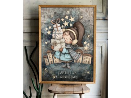 print každy den je dar