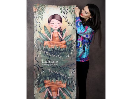 Jógamatka s ilustráciou Jediná - SKLADOM