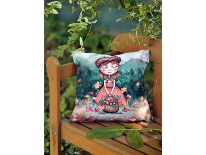 Vankúšik Sprievodkyňa lesa SKLADOM