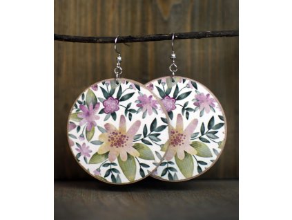 Náušnice Pastel White