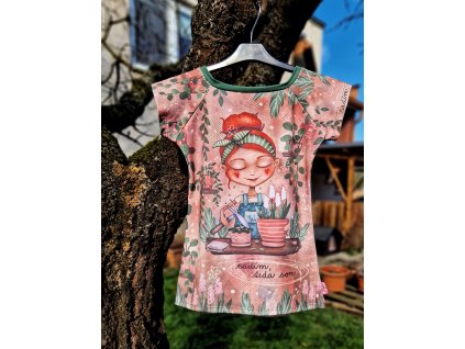 Tričko Sadím teda som (original) dlhý rukáv na želanie