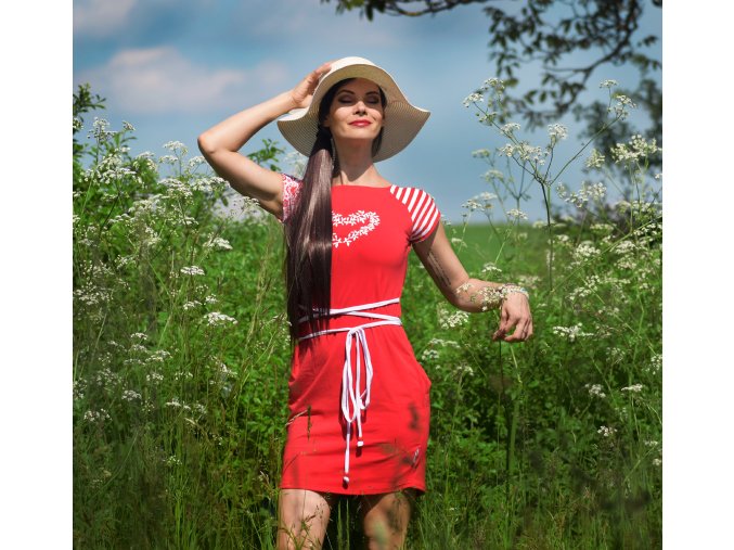 Šaty Red Bird