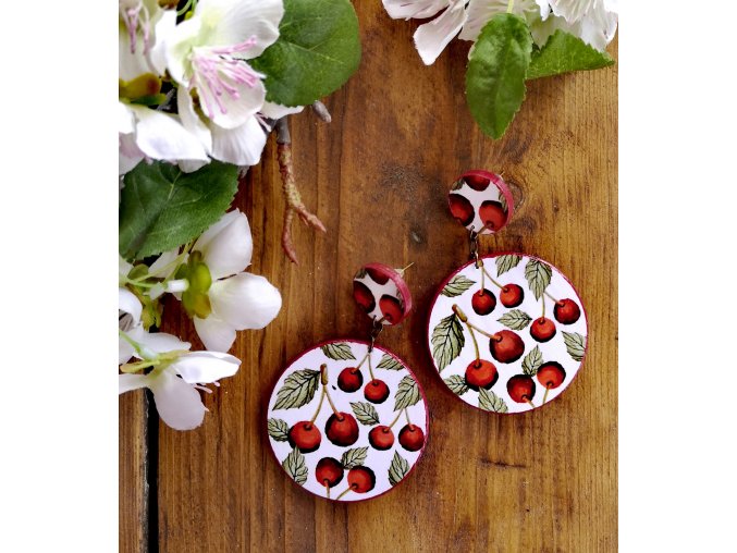 Náušnice Cherry