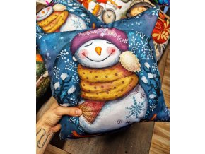 Vankúšik Snehuliak Oleg