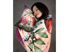 Sada DEKA + Vankúšik s ilustráciou Medzi riadkami