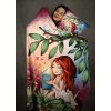 Mäkučká DEKA s ilustráciou Medzi riadkami