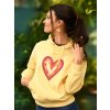 Mikina Vanilla Heart XLko SKLADOM