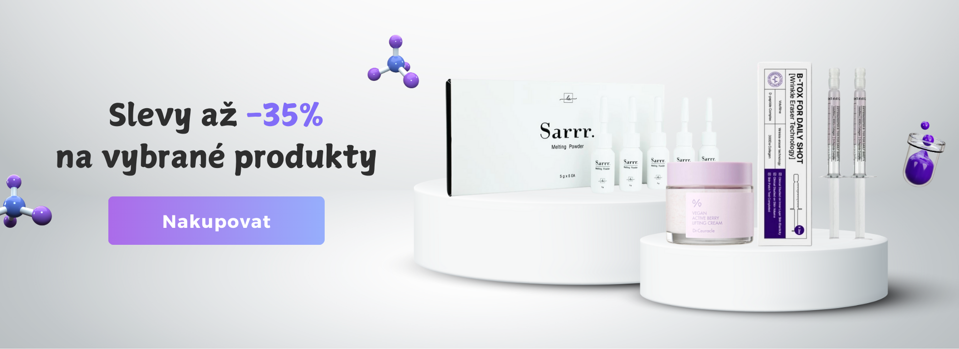 Nezmeškejte slevu až -30% na vaše oblíbené produkty.